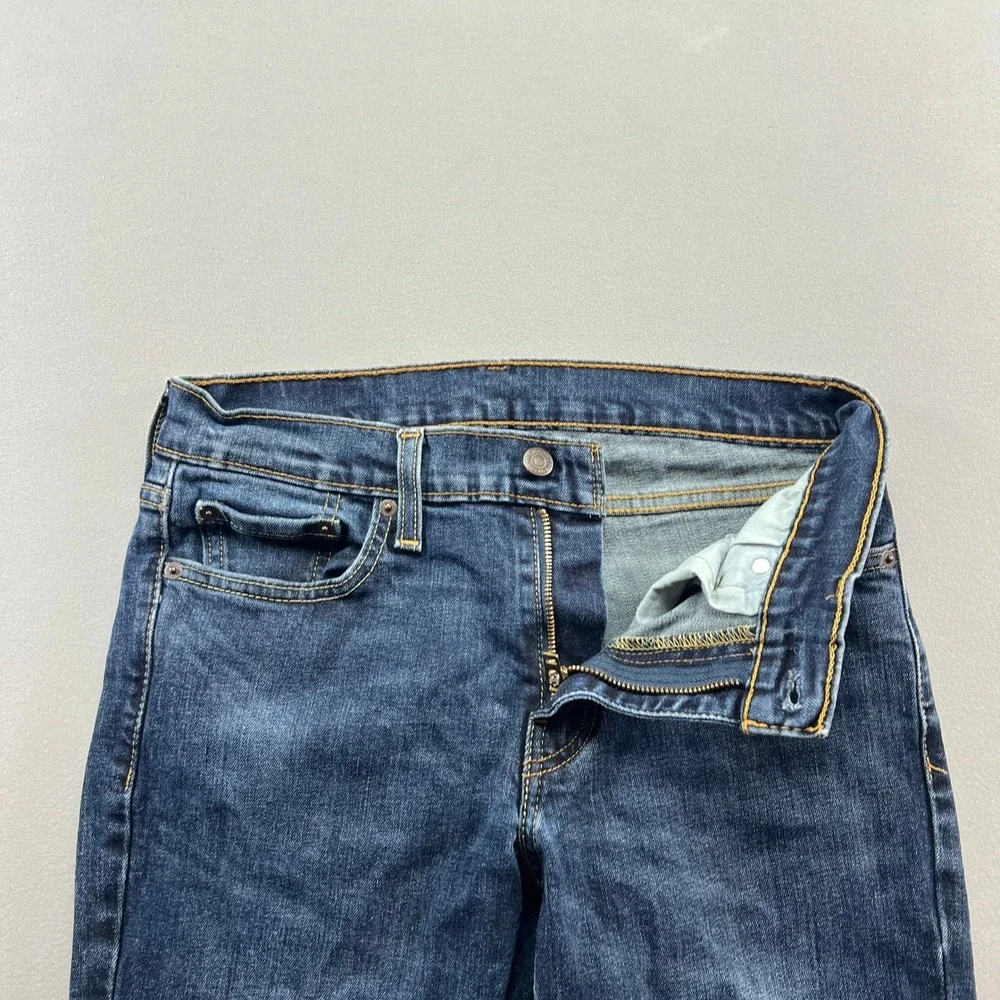 Levi's 511 Jeans Men 30x30 Blue Denim Red Tab Comfort Mid Rise Grunge Streetwear